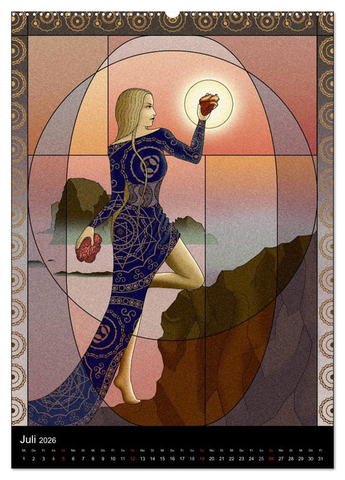 Im Rausch des Jugendstils (CALVENDO Premium Wandkalender 2026)