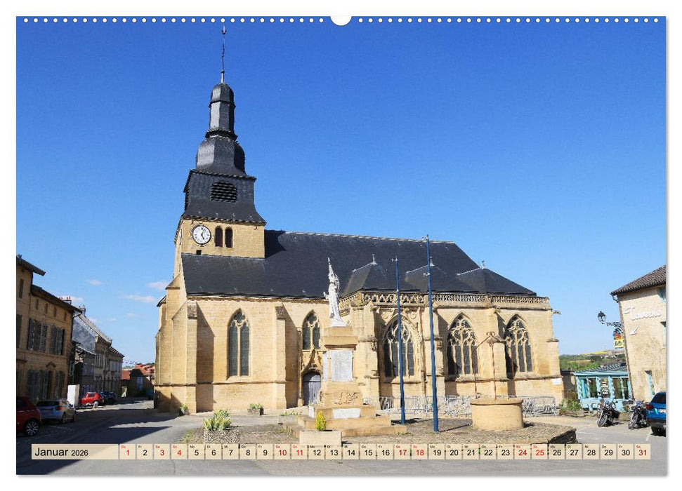 Marville - Renaissance-Dorf in Nordfrankreich (CALVENDO Premium Wandkalender 2026)