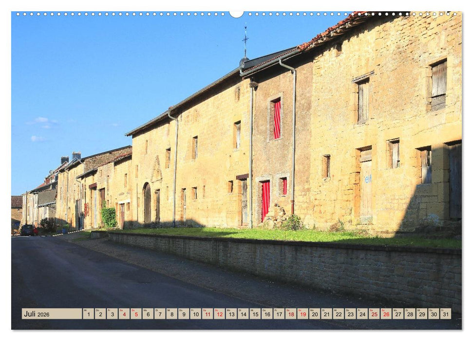 Marville - Renaissance-Dorf in Nordfrankreich (CALVENDO Premium Wandkalender 2026)