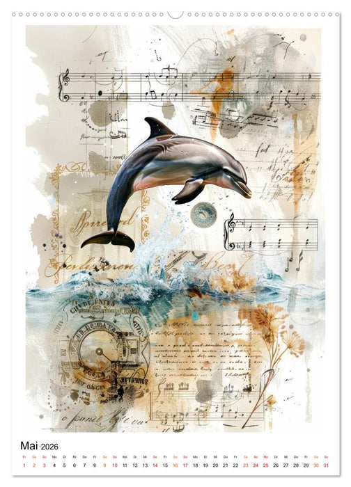 Sand.Salz.Meer. (CALVENDO Premium Wandkalender 2026)