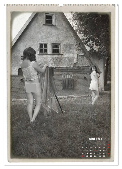 So war´s damals - Ein erotischer Kalender - 2026 (CALVENDO Wandkalender 2026)