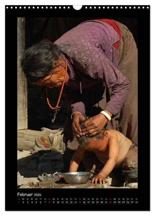 Nepal - Gesichter eines Landes (CALVENDO Wandkalender 2026)