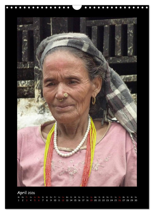 Nepal - Gesichter eines Landes (CALVENDO Wandkalender 2026)