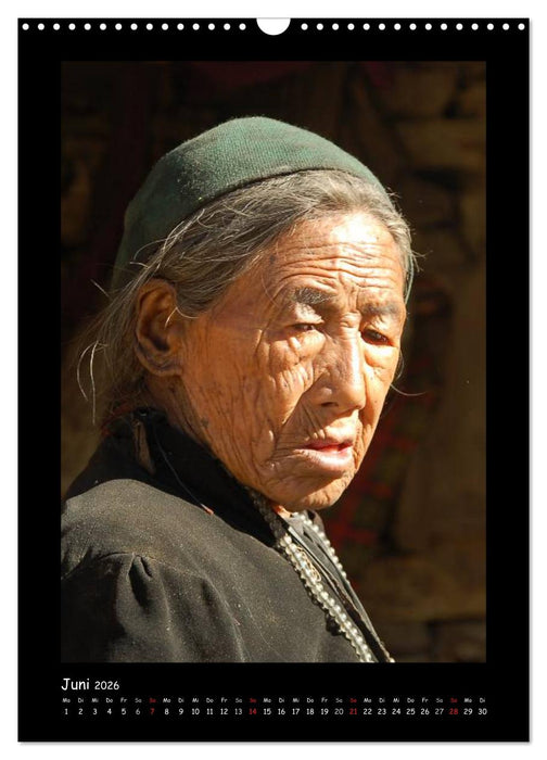Nepal - Gesichter eines Landes (CALVENDO Wandkalender 2026)
