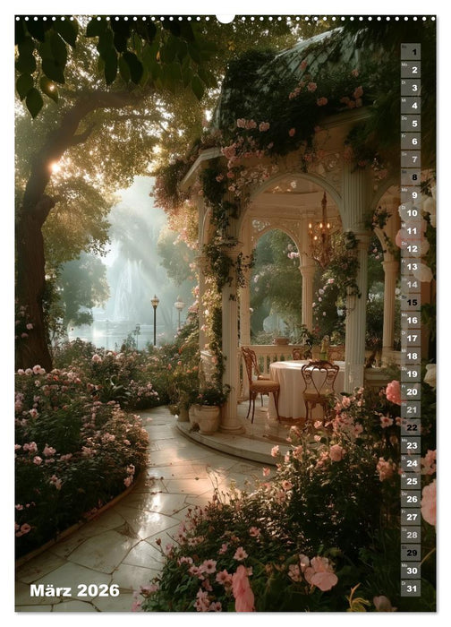 Oasen der Entspannung (CALVENDO Premium Wandkalender 2026)