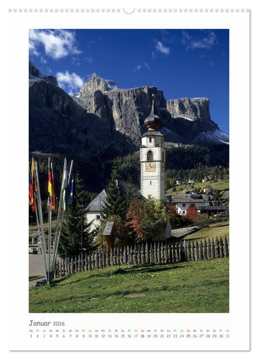 Südtirol - Ein Erlebnis für das Auge (CALVENDO Premium Wandkalender 2026)