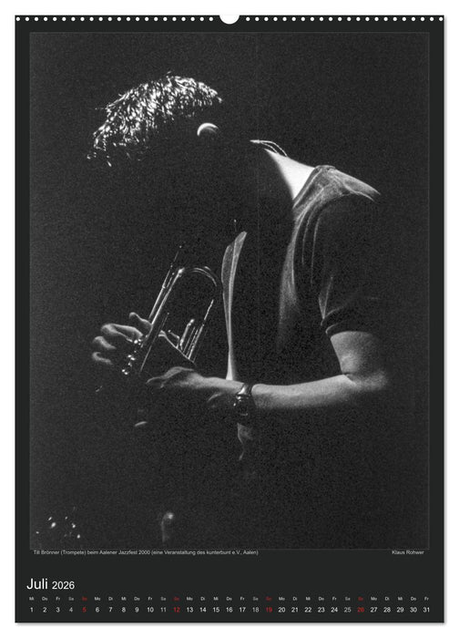 Jazz Moments (CALVENDO Premium Wandkalender 2026)