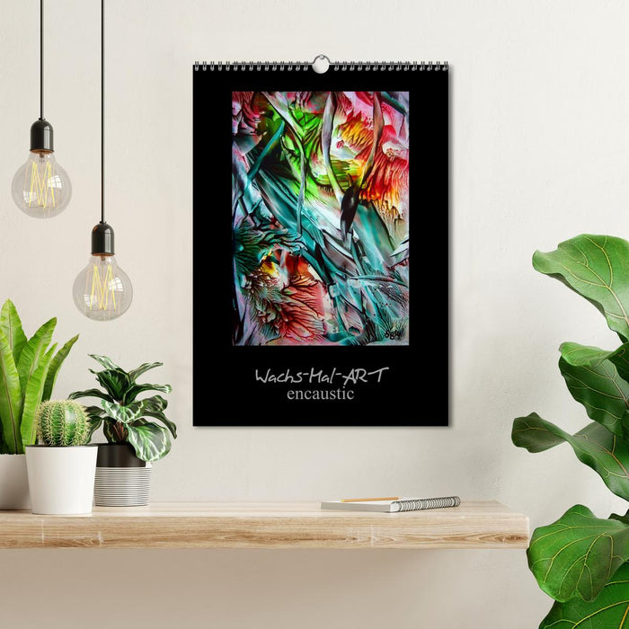 Wachs-Mal-ART encaustic (CALVENDO Wandkalender 2026)