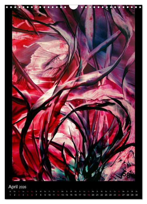 Wachs-Mal-ART encaustic (CALVENDO Wandkalender 2026)