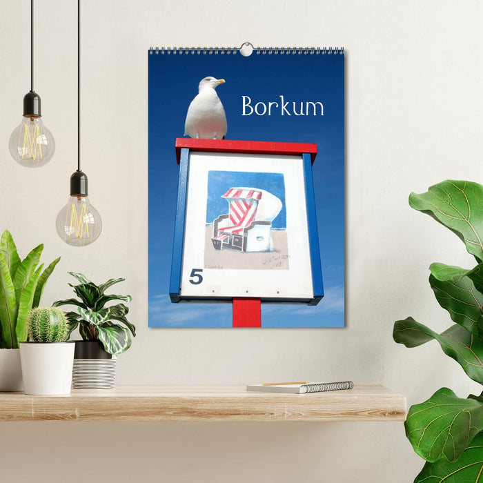 Borkum (CALVENDO Wandkalender 2026)