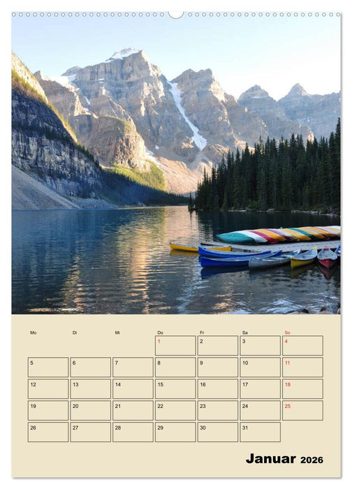 Kanadas große Seen / Planer (CALVENDO Wandkalender 2026)