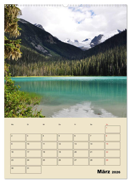 Kanadas große Seen / Planer (CALVENDO Wandkalender 2026)