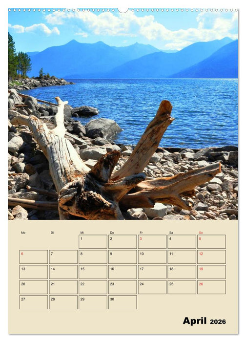 Kanadas große Seen / Planer (CALVENDO Wandkalender 2026)