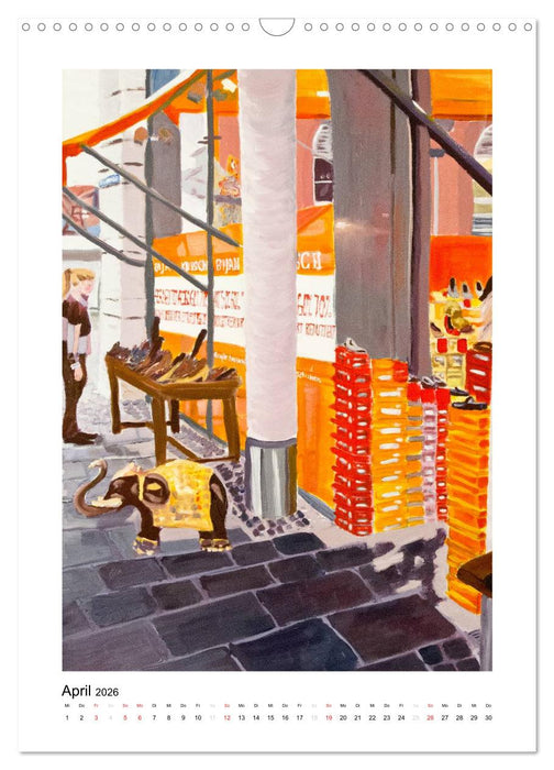 Kleine Mainzer Momente (CALVENDO Wandkalender 2026)