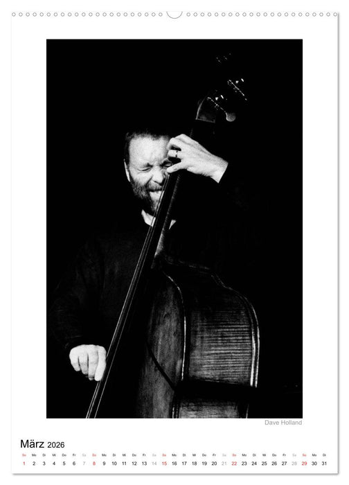 Jazzsound (CALVENDO Wandkalender 2026)