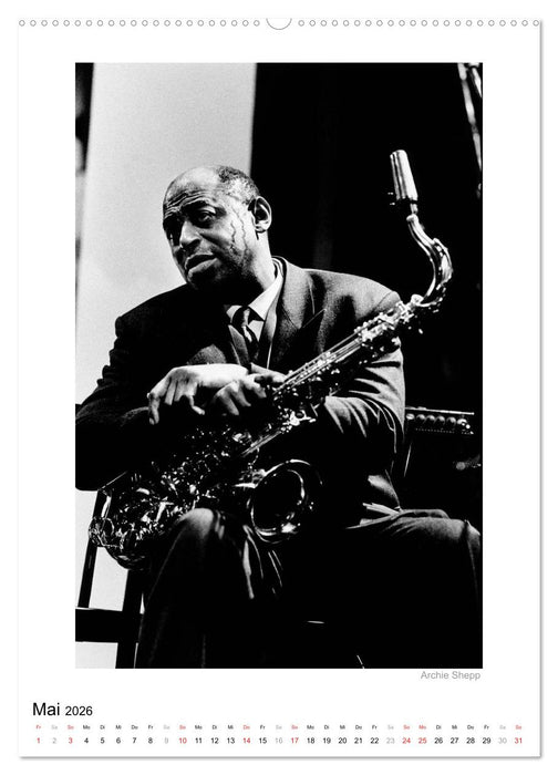 Jazzsound (CALVENDO Wandkalender 2026)