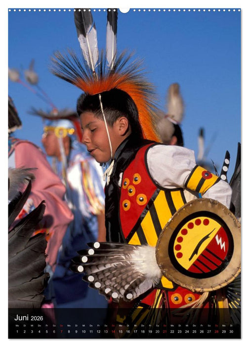 Indianer, Portrait Collection 1 (CALVENDO Premium Wandkalender 2026)