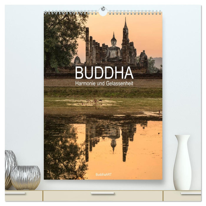 Buddha - Harmonie und Gelassenheit (CALVENDO Premium Wandkalender 2026)