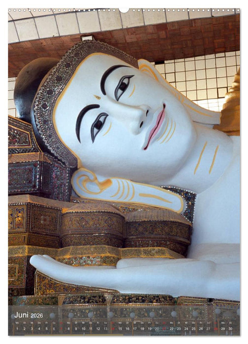 Buddha - Harmonie und Gelassenheit (CALVENDO Premium Wandkalender 2026)