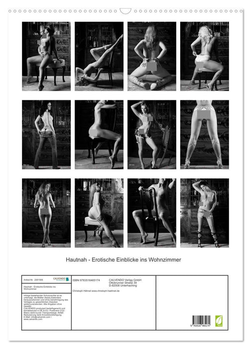 Hautnah - Erotische Einblicke ins Wohnzimmer (CALVENDO Wandkalender 2026)