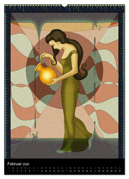 Im Rausch des Jugendstils (CALVENDO Wandkalender 2026)