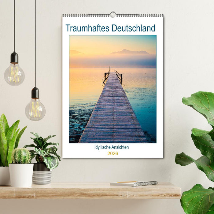 Traumhaftes Deutschland - Idyllische Ansichten (CALVENDO Wandkalender 2026)