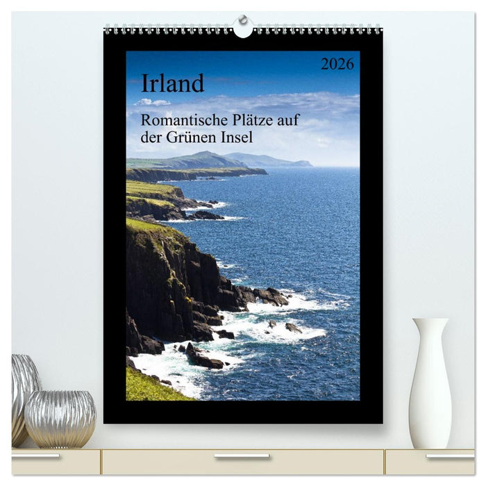 Irland - Romantische Plätze auf der Grünen Insel (CALVENDO Premium Wandkalender 2026)