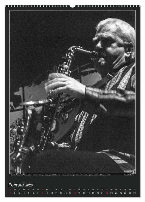 Jazz Moments (CALVENDO Wandkalender 2026)