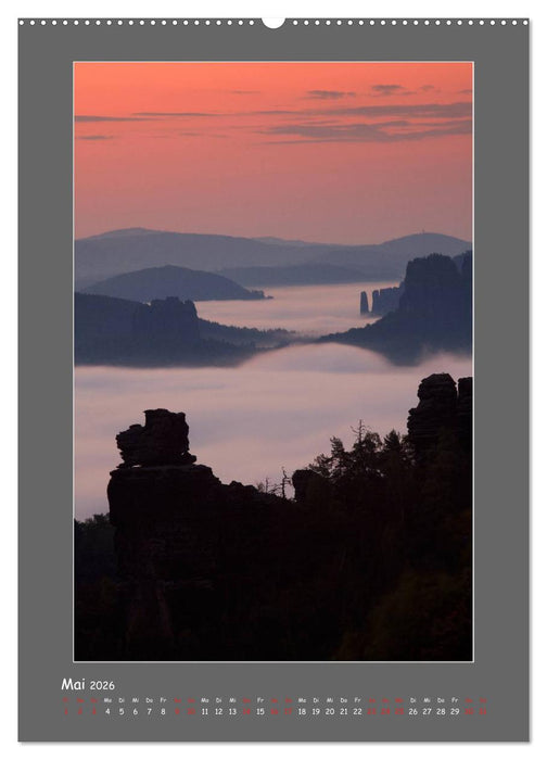 Meine schöne Sächsische Schweiz (CALVENDO Wandkalender 2026)