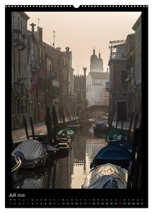Venedig – La Romantica (CALVENDO Premium Wandkalender 2026)