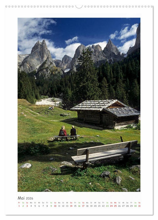 Südtirol - Ein Erlebnis für das Auge (CALVENDO Wandkalender 2026)