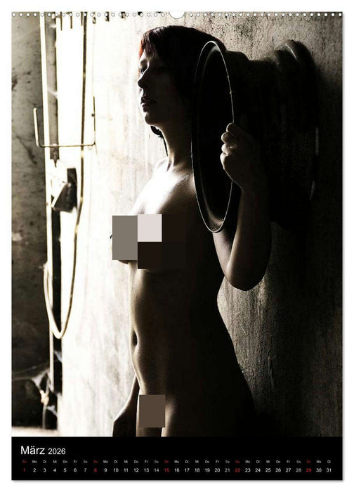 Nackt im Dunkeln / 2026 (CALVENDO Wandkalender 2026)