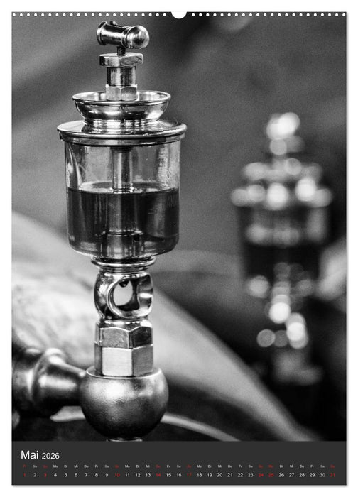Industrieästhetik in Schwarz-Weiss (CALVENDO Wandkalender 2026)
