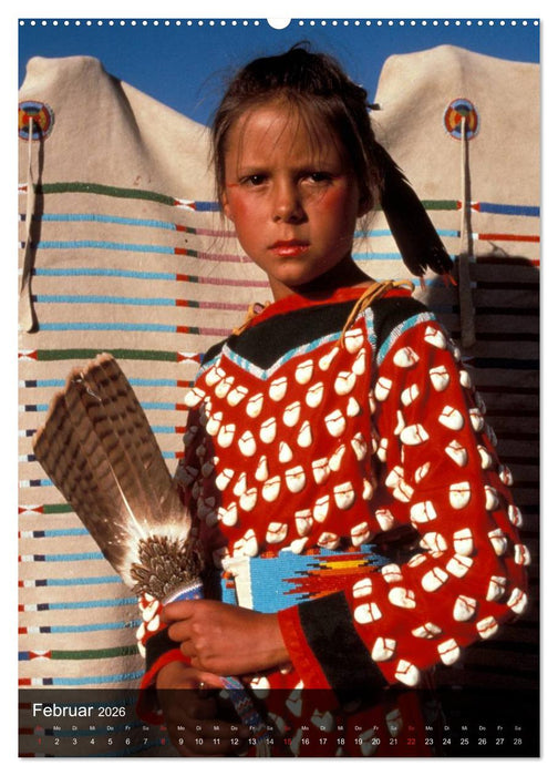 Indianer, Portrait Collection 1 (CALVENDO Wandkalender 2026)