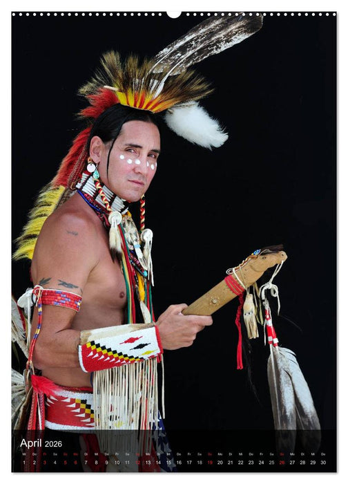 Indianer, Portrait Collection 1 (CALVENDO Wandkalender 2026)