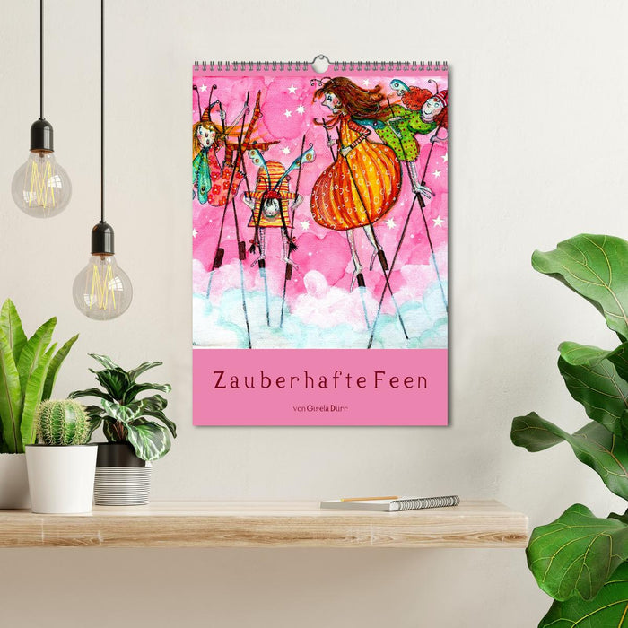 Zauberhafte Feen (CALVENDO Wandkalender 2026)