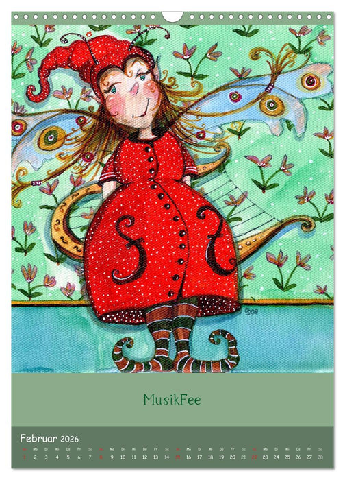 Zauberhafte Feen (CALVENDO Wandkalender 2026)