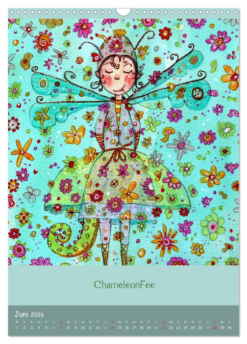 Zauberhafte Feen (CALVENDO Wandkalender 2026)