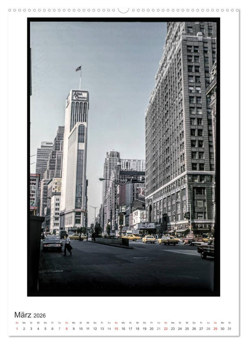 NEW YORK CITY - Vintage Views (CALVENDO Premium Wandkalender 2026)