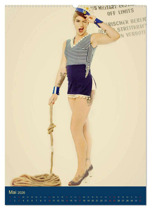 PinUp Girls 50er Jahre (CALVENDO Premium Wandkalender 2026)