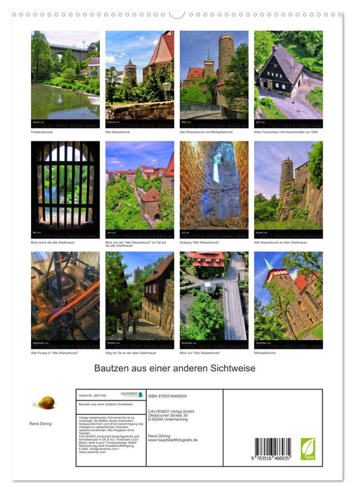 Bautzen aus einer anderen Sichtweise (CALVENDO Premium Wandkalender 2026)