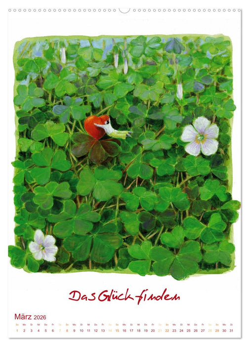 Herzflimmern (CALVENDO Premium Wandkalender 2026)