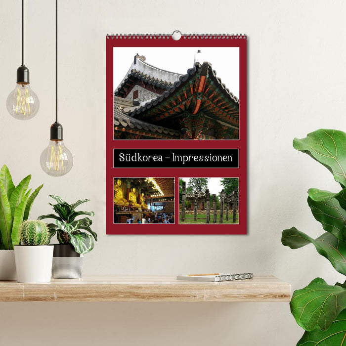 Südkorea – Impressionen (CALVENDO Wandkalender 2026)
