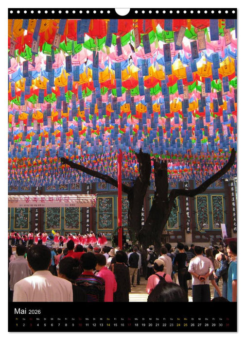Südkorea – Impressionen (CALVENDO Wandkalender 2026)