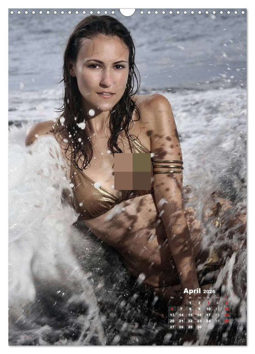 Erotische Momente am Strand (CALVENDO Wandkalender 2026)
