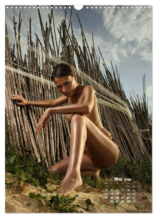 Erotische Momente am Strand (CALVENDO Wandkalender 2026)