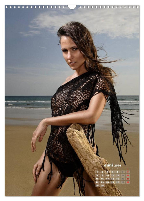 Erotische Momente am Strand (CALVENDO Wandkalender 2026)