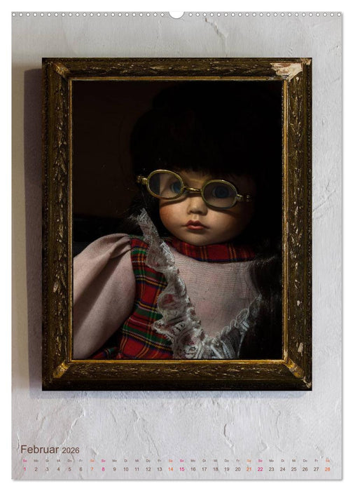 Oll Reef Hus – Puppen (CALVENDO Premium Wandkalender 2026)