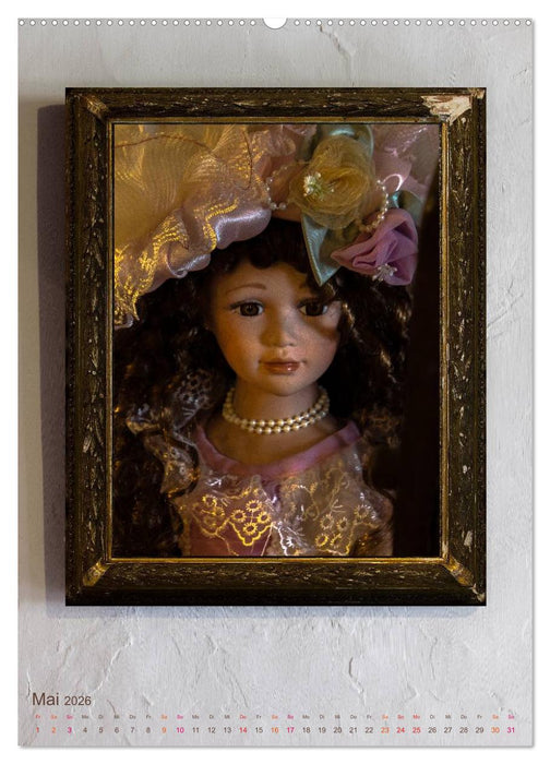 Oll Reef Hus – Puppen (CALVENDO Premium Wandkalender 2026)