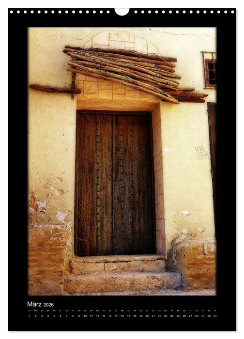 Nordafrikanische Türen (CALVENDO Wandkalender 2026)